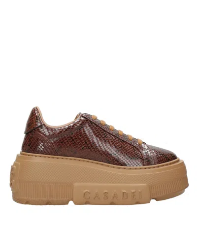Casadei Sneakers In Brown