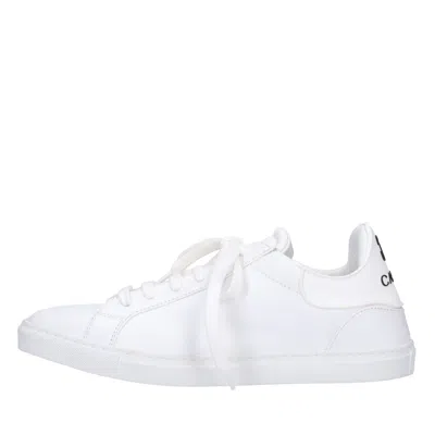 Casadei Sneakers White In Bianco Chiari E Naturali