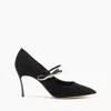 Casadei Starsway Blade Pumps - Woman Pumps And Slingback Black And Crystal 39