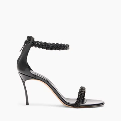 Casadei Starsway Blade Sandals - Woman Sandals Black 39