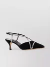 Casadei Strappy Starry Julia Pumps In Black