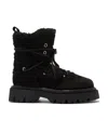 Casadei Suede Ankle Boots In Black