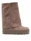 Casadei New Double Face Boot In Beis