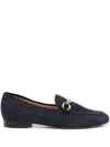 Casadei Suede Loafers In Blue