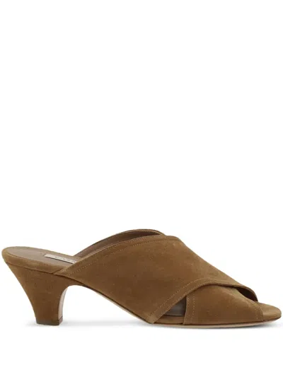 CASADEI SUEDE SANDALS