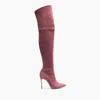 Casadei 10mm Over-the-knee Suede Boots