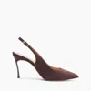 Casadei 80mm Slingback Pointed-toe Pumps