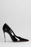 Casadei Sculpted-heel 110mm Leather Pumps In Black