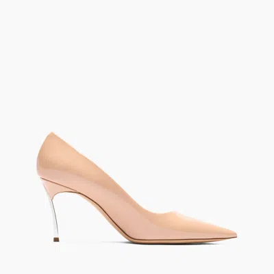 Casadei Superblade Patent Leather Pumps - Woman Pumps And Slingback Corda 40.5