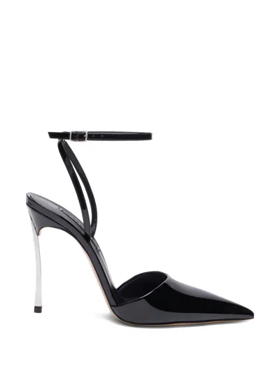 Casadei Superblade Sharp Heeled Pumps In Black