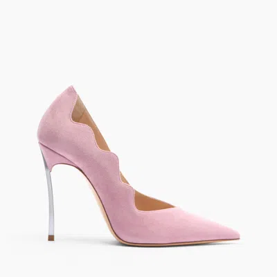 Casadei Superblade Suede Pumps - Woman Pumps And Slingback Mauve 42