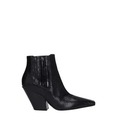 Casadei Techno Boots Women Leather Black