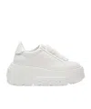 Casadei Nexus Platform Sneakers In White
