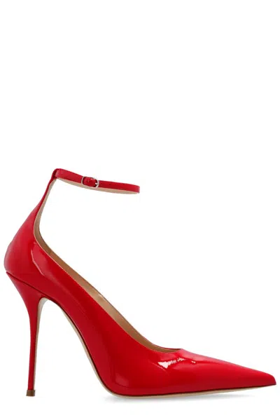 Casadei Tiff Ankle Strap Pumps In Red