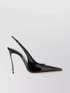 CASADEI TIFFANY LEATHER POINTED PUMPS