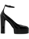 Casadei Tiffany Ankle Strap Pumps In Black