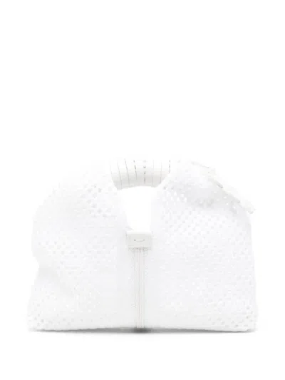 Casadei Top-handle Tote Bag In White