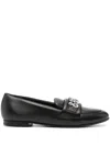 Casadei Valsenales Loafers In Black