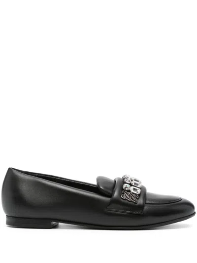Casadei Valsenales Loafers In Black