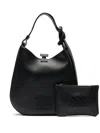 Casadei Vandome Schultertasche Mit Knoten In Black