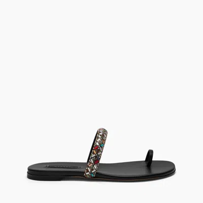 Casadei Vegas Flat - Woman Flats And Loafers Black 39