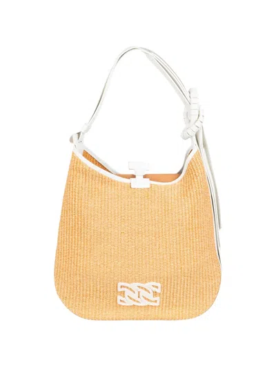 Casadei Vendome Tote Bag In Neutral