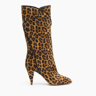 Casadei Venus High Boot - Woman High Boots Malesia 38 In Animal Print