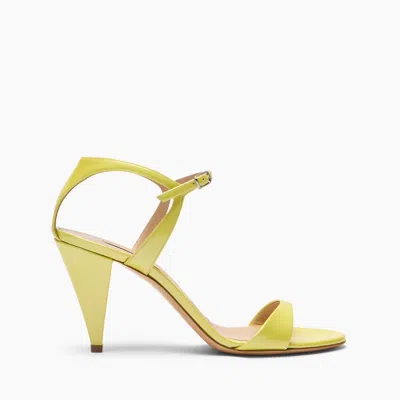 Casadei Venus Samurai Sandals In Yellow