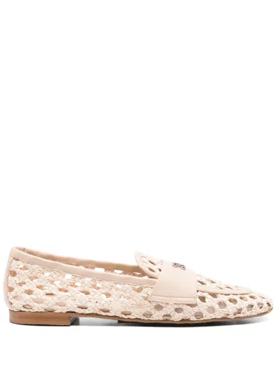 Casadei Versilia Loafers In Neutral