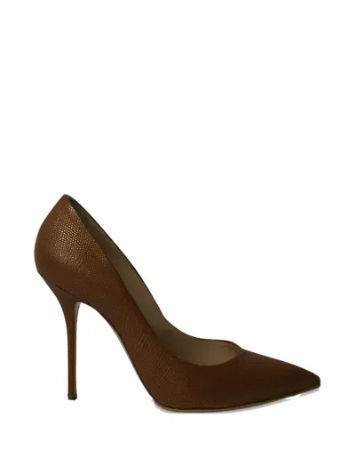 Pre-owned Casadei Vintage Brown Pumps