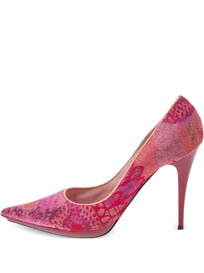 Pre-owned Casadei Vintage  100mm Leather Heeled Pumps