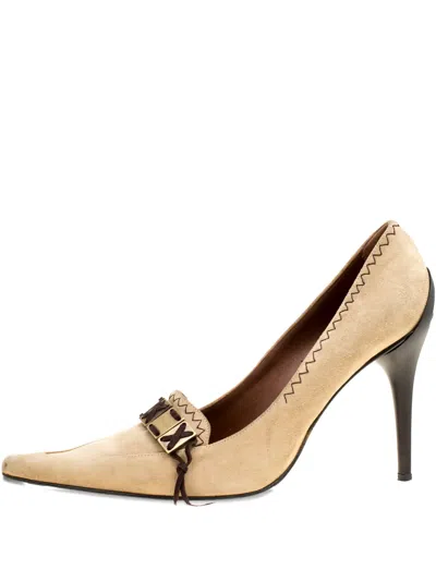 Pre-owned Casadei Vintage  100mm Pointed-toe Heels