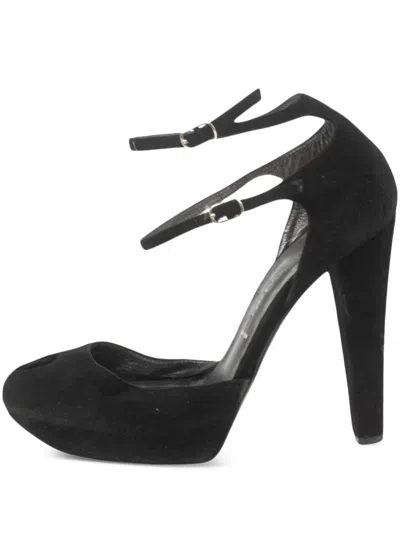 Pre-owned Casadei Vintage  110mm Peep-toe Pumps