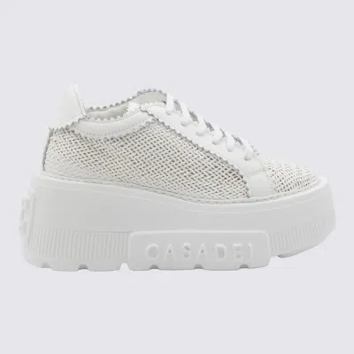 Casadei White Leather Nexus Hanoi Sneakers