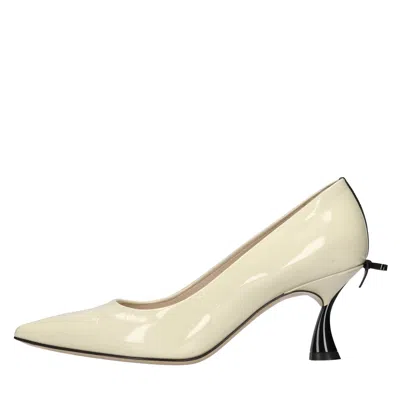 Casadei With Heel Beige In Beige Chari