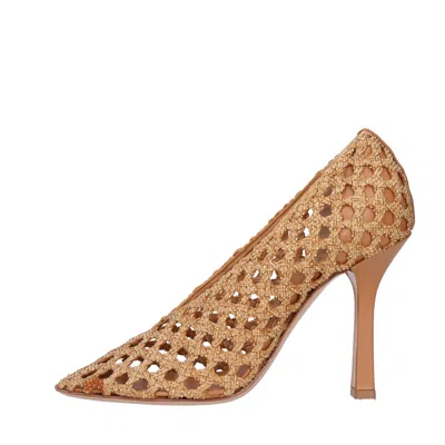 Casadei With Heel Beige In Beige Chari