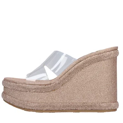 Casadei With Heel Beige In Beige Chiari E Naturali