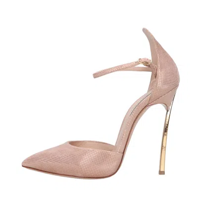 Casadei With Heel Beige In Beige Chiari E Naturali