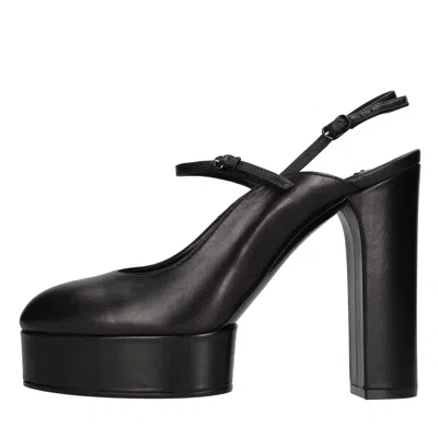 Casadei With Heel Black
