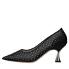 Casadei With Heel Black In Nero Neri E Grigi