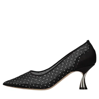 Casadei With Heel Black In Nero Neri E Grigi