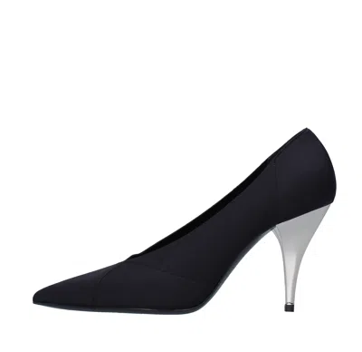 Casadei With Heel Black In Nero Neri E Grigi