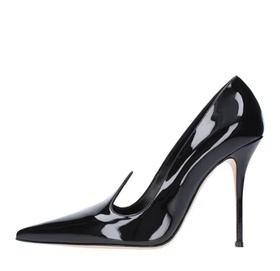 Casadei With Heel Black In Nero Neri E Grigi