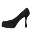 Casadei With Heel Black In Nero Neri E Grigi