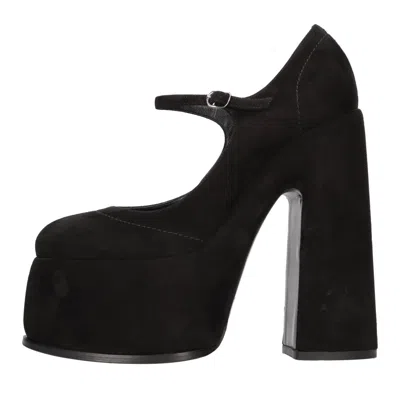 Casadei With Heel Black In Nero Neri E Grigi