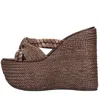 Casadei With Heel Brown In Marrone Scuri