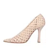 Casadei With Heel Cream In Panna Pastello
