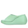 Casadei With Heel Green In Verde Blu E Verdi