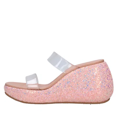 Casadei With Heel Pink In Arancio Vivaci