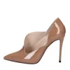 Casadei Brown Heels In Marrone Marroni